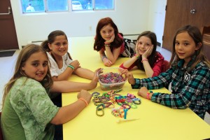 Youth - selling rubberband bracelets